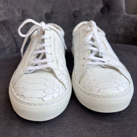 Axel Arigato White Croc Embossed Clean 90 Sneakers – Size 6.5 - Picture 9 of 10